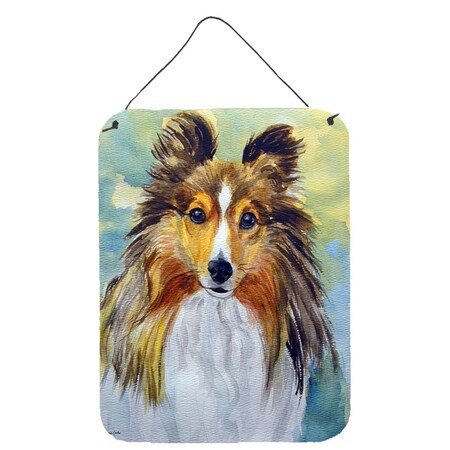 Carolines Treasures Sheltie Toby Wall or Door Hanging Prints 7397DS1216